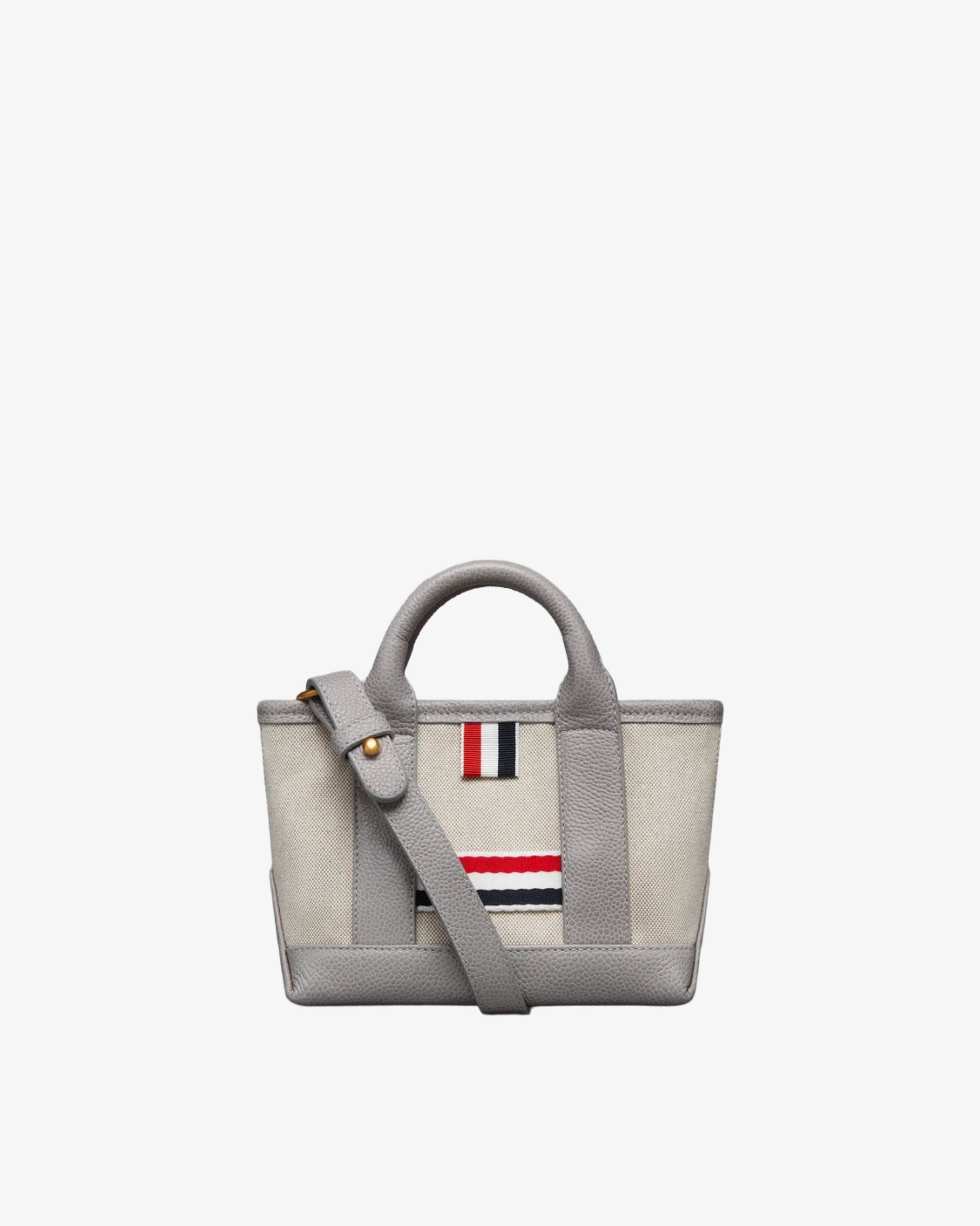 Thom Browne - Women's Micro Tool Tote Bag - (Light Grey055) by THOM BROWNE