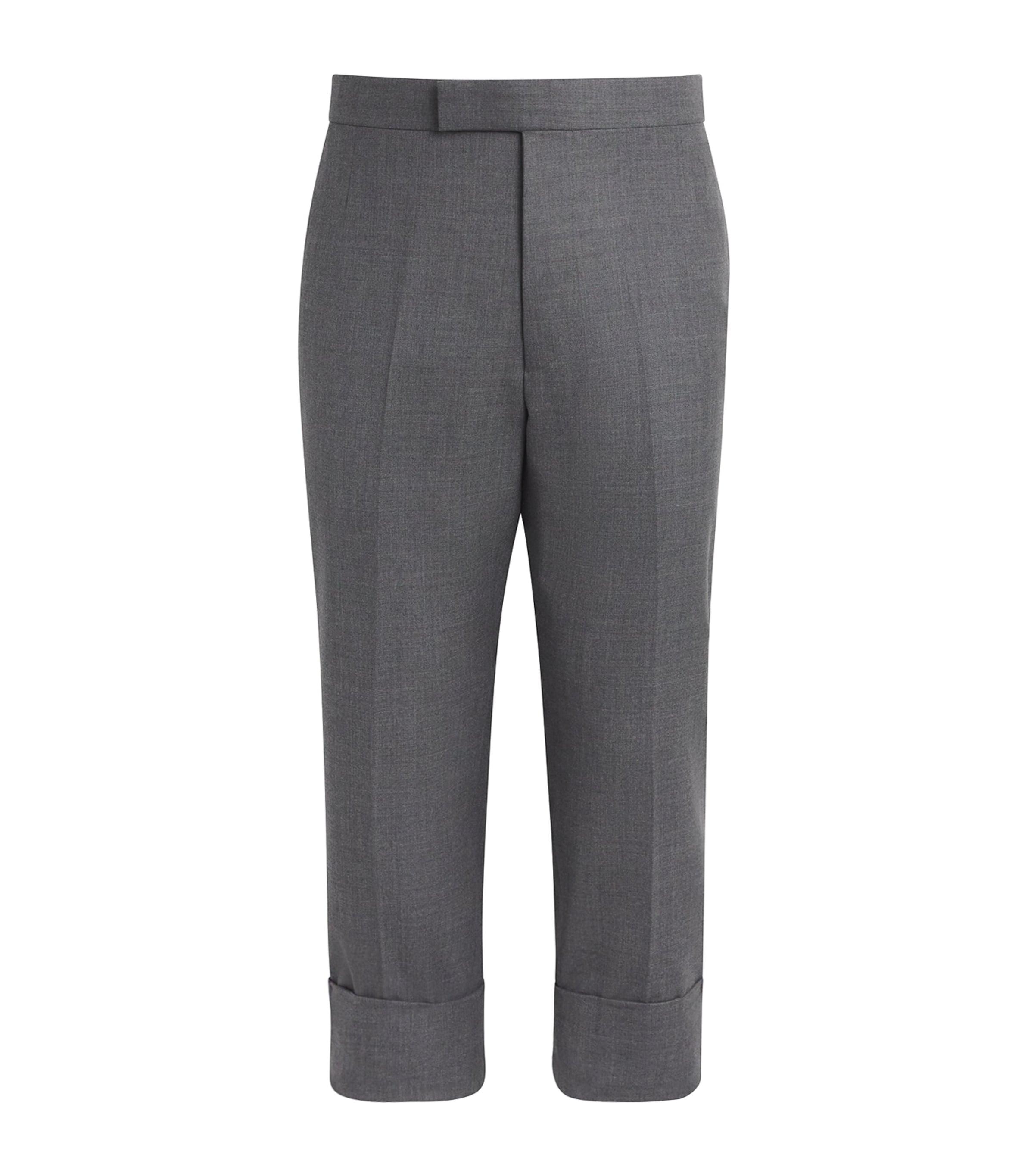 Thom Browne Wool Tailored Trousers by THOM BROWNE