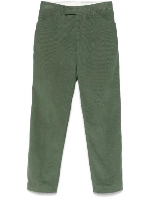 Wale corduroy chinos by THOM BROWNE
