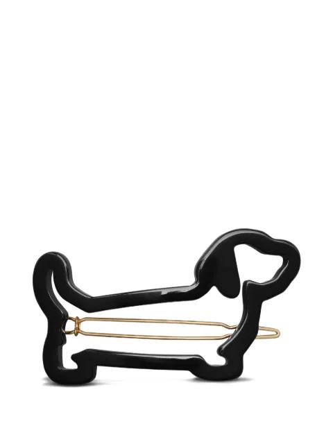 acetate Hector hair clip by THOM BROWNE