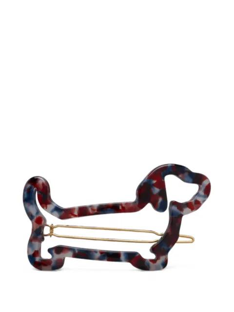 acetate Hector hair clip by THOM BROWNE