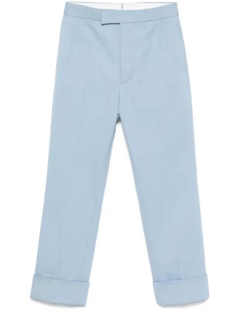 adjustable-strap trousers by THOM BROWNE