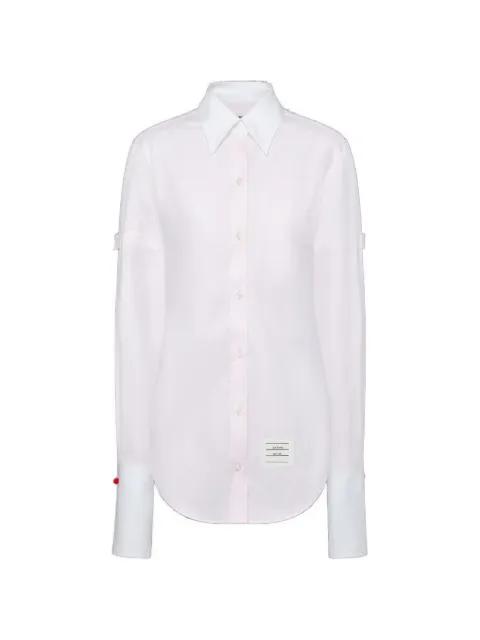 armband poplin shirt by THOM BROWNE