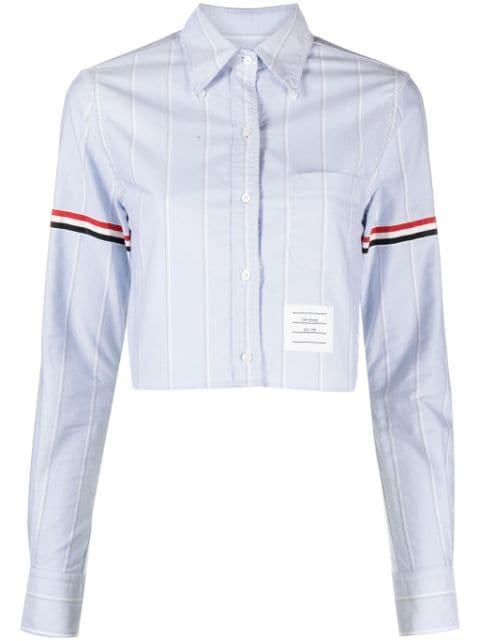 blue shirt by THOM BROWNE