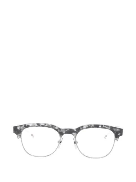 browline glasses by THOM BROWNE