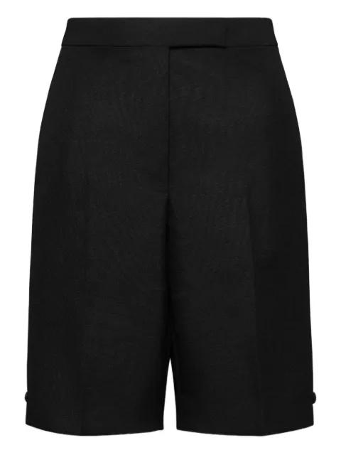 button bermuda shorts by THOM BROWNE