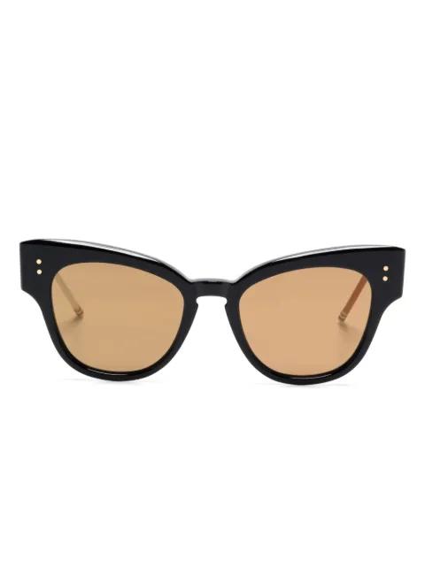 cat eye-frame sunglasses by THOM BROWNE