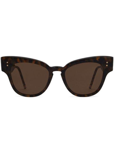 cat-eye frame sunglasses by THOM BROWNE