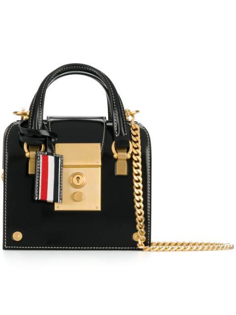 chain strap Mrs. Thom tiny bag by THOM BROWNE