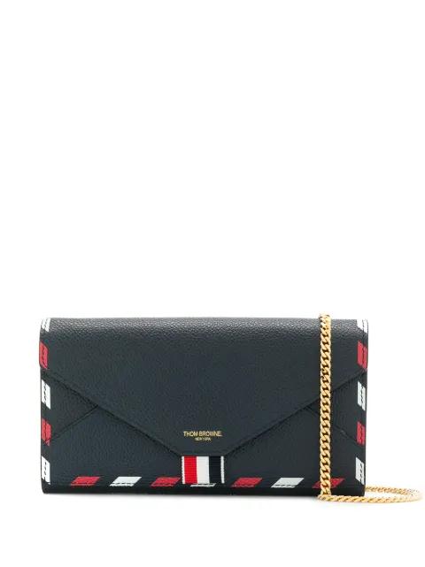 chain strap cross body bag by THOM BROWNE