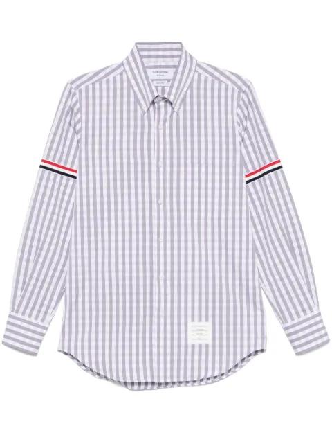 checked shirt by THOM BROWNE