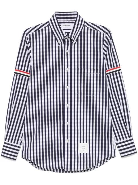checked shirt by THOM BROWNE