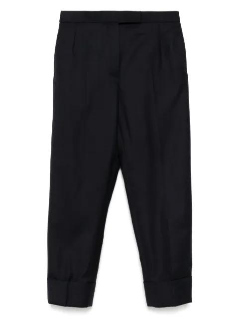 classic backstrap trousers by THOM BROWNE
