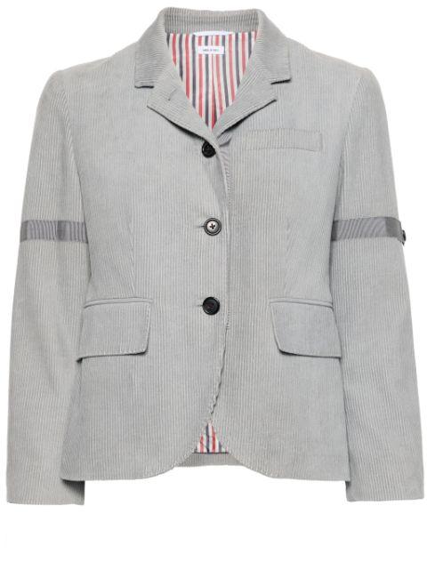 corduroy single-breasted blazer by THOM BROWNE