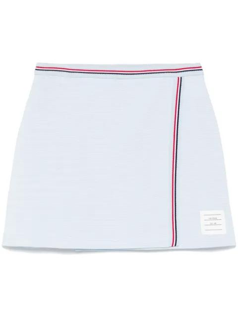 cotton mini skirt by THOM BROWNE