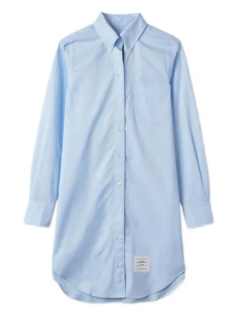 cotton shirtdress by THOM BROWNE