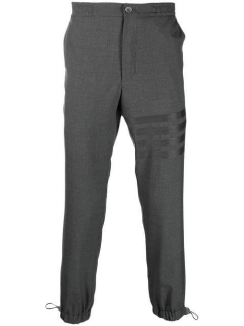 cropped tailored trousers by THOM BROWNE