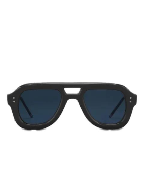 double-bridge sunglasses by THOM BROWNE