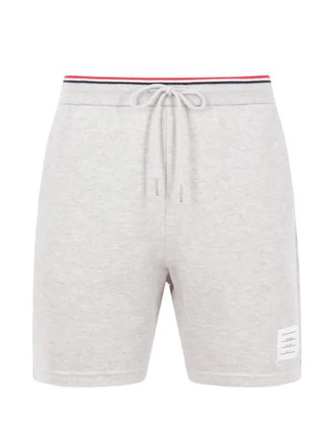 drawstring shorts by THOM BROWNE