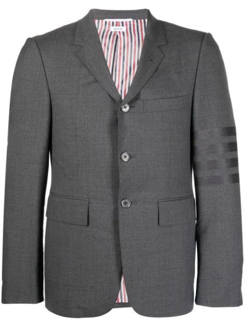 fout-bar stripe blazer by THOM BROWNE