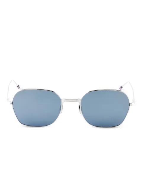 geometric-frame sunglasses by THOM BROWNE