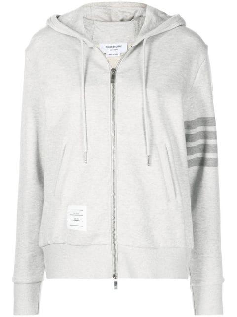 grey hoodie by THOM BROWNE