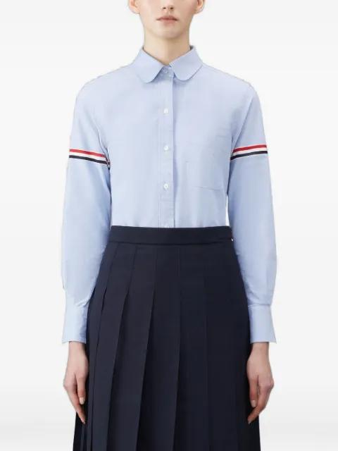 grosgrain-arm oxford shirt by THOM BROWNE