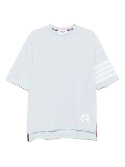 jersey 4-Bar short sleeve tee by THOM BROWNE