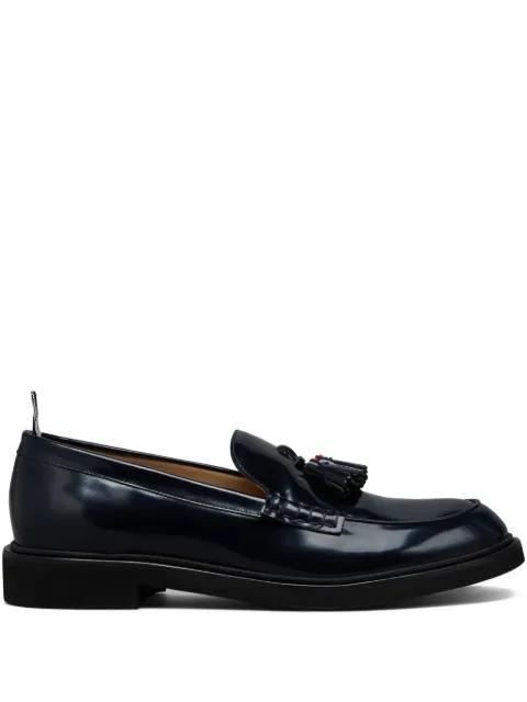 leather loafers by THOM BROWNE