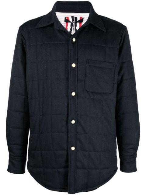 lightweight down jacket by THOM BROWNE