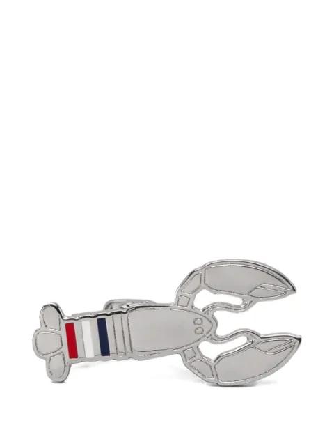 lobster sterling-silver tie bar by THOM BROWNE