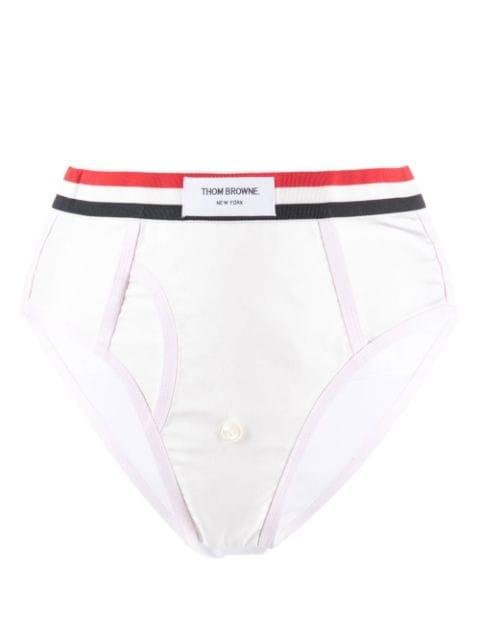 logo-waistband briefs by THOM BROWNE