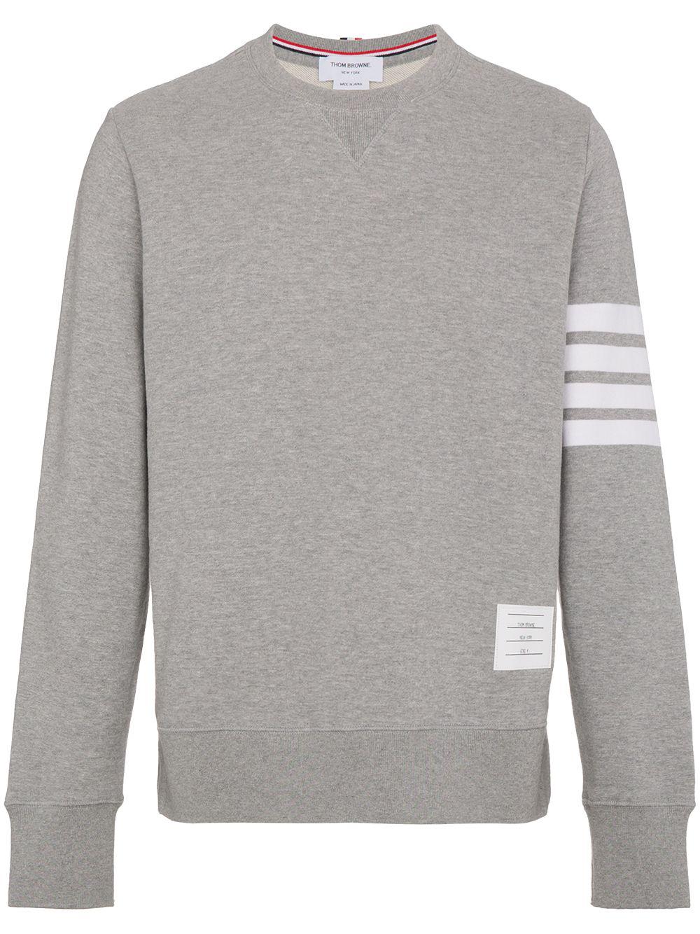 loopback 4-Bar sweatshirt by THOM BROWNE