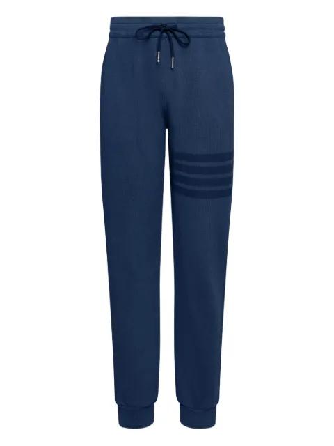 loopback 4-Bar track pants by THOM BROWNE