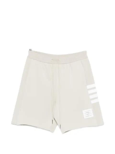 loopback 4-bar sweatshorts by THOM BROWNE
