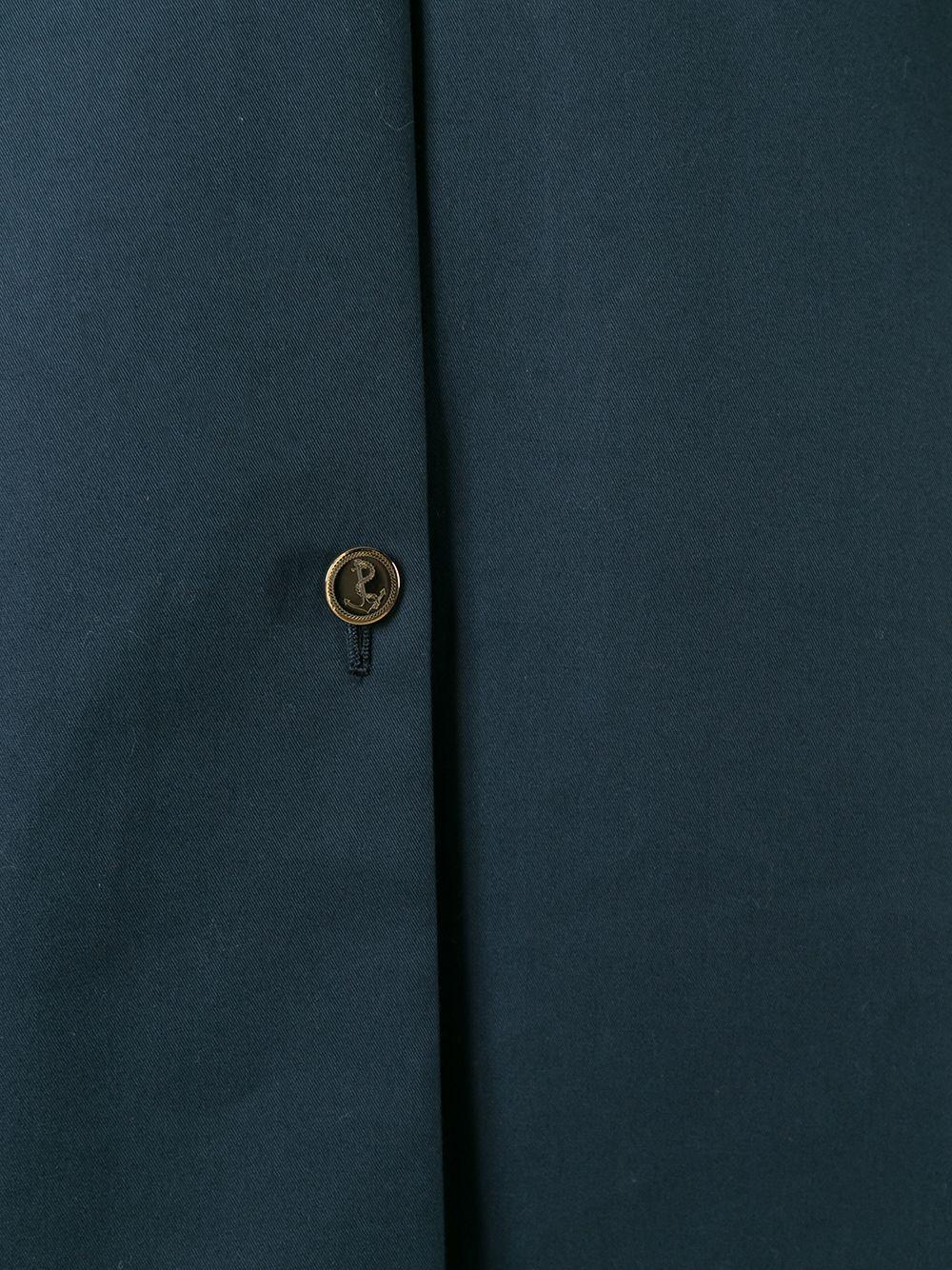 mac bal collar overcoat by THOM BROWNE