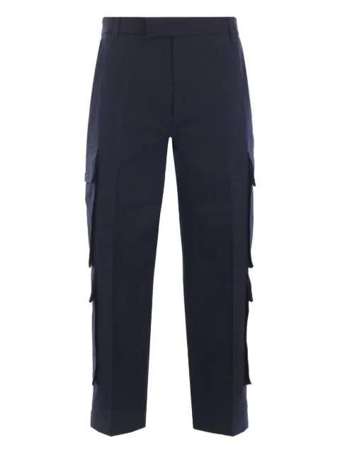 multi-pocket cotton trousers by THOM BROWNE
