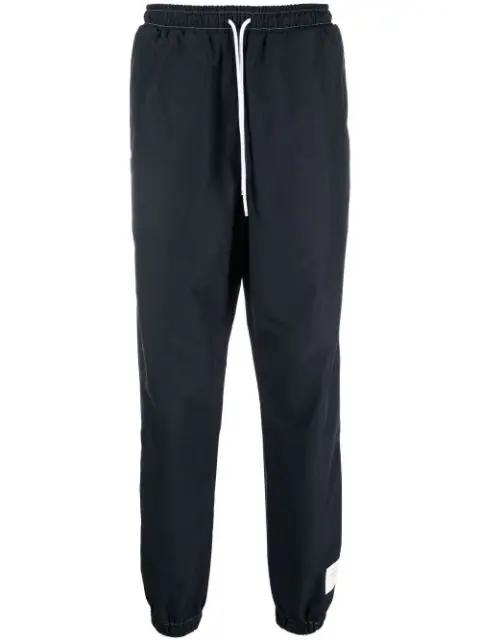 name-tag track pants by THOM BROWNE