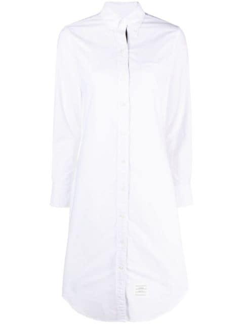 oxford grosgrani placket by THOM BROWNE