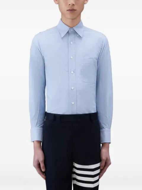 oxford long-sleeve button-down shirt by THOM BROWNE
