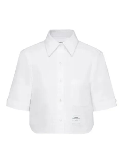 oxford short-sleeve shirt by THOM BROWNE