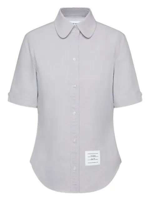 oxford short-sleeve shirt by THOM BROWNE