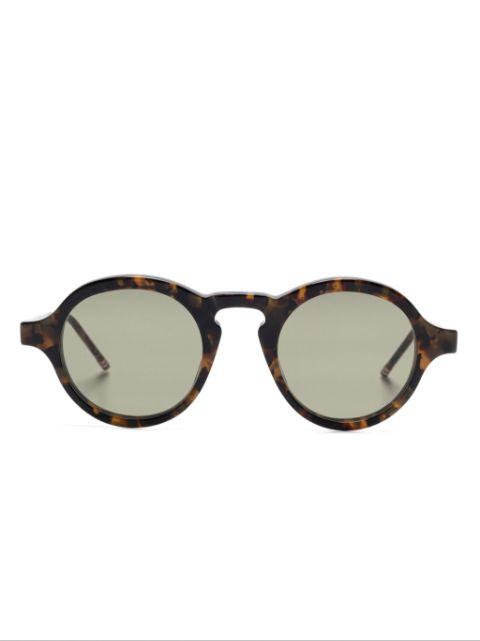 pantos-frame sunglasses by THOM BROWNE