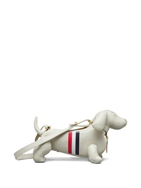 pebble grain mini Hector crossbody bag by THOM BROWNE