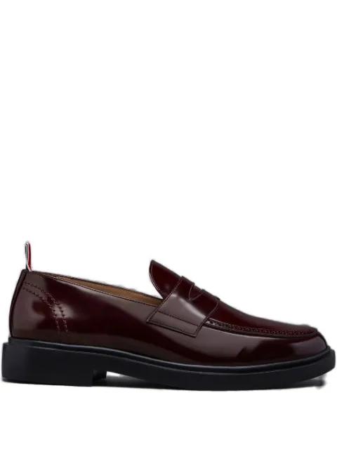 penny leather loafers by THOM BROWNE