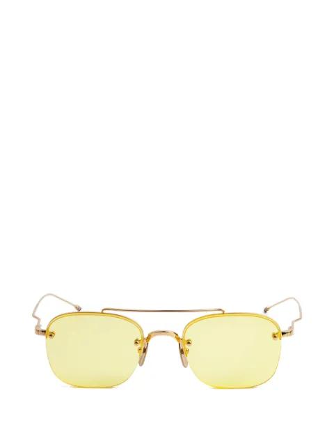 pilot-frame sunglasses by THOM BROWNE