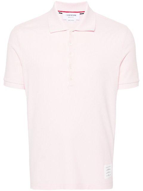 pique 4-Bar polo shirt by THOM BROWNE