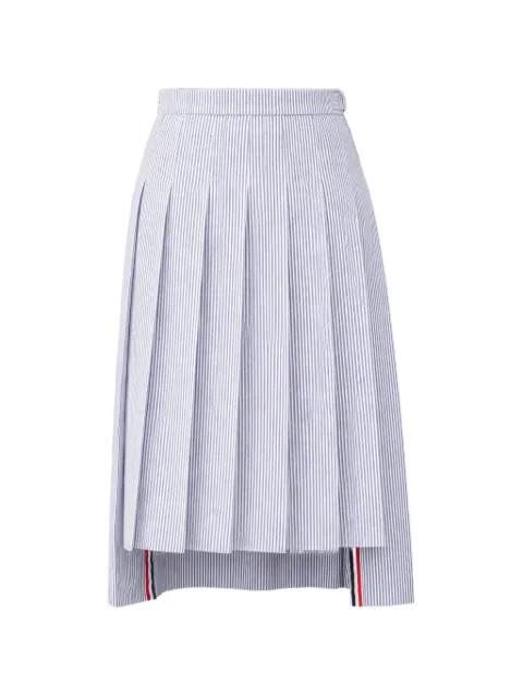 pleated midi skirt by THOM BROWNE
