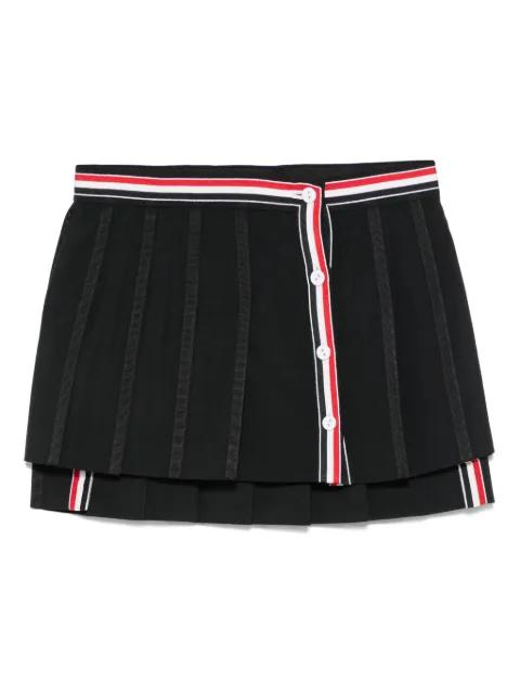 pleated mini skirt by THOM BROWNE