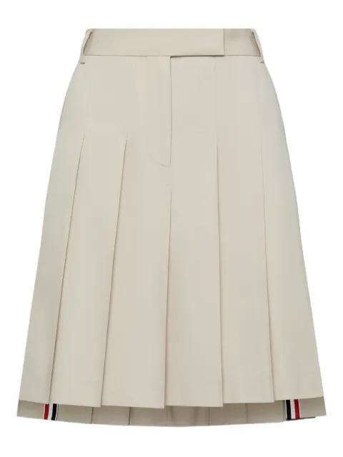 pleated mini skirt by THOM BROWNE